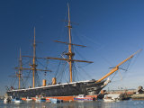 Hms Warrior  1860  Iron Hull  Portsmouth Historical Dockyard  Portsmouth  Hampshire  England  UK