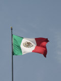 Mexican Flag  Queretaro  Queretaro State  Mexico  North America