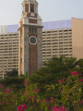 Clocktower  Once the Terminus of the Old Kowloon Railway  Tsim Sha Tsui  Hong Kong  China