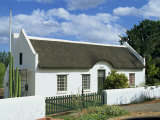 Cape Dutch Architecture  Swellendam  on the Garden Route  South Africa  Africa