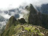 Machu Picchu  UNESCO World Heritage Site  Peru  South America