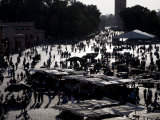 Djemaa El Fna  Marrakesh  Morocco  North Africa  Africa