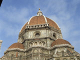 Dome of the Duomo in the Town of Florence  UNESCO World Heritage Site  Tuscany  Italy  Europe