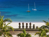 Anakena Beach  Rapa Nui  Chile