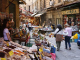 Vucciria Market  Palermo  Sicily  Italy  Europe