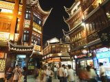 Yuyuan Garden Bazaar Buildings Founded by Ming Dynasty Pan Family  Shanghai  China
