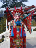 Portrait of Beijing Opera Performer in Costume  Beijing  China