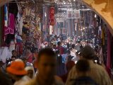 Souq at the Medina  Marrakesh  Morocco North Africa  Africa