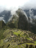 Machu Picchu  UNESCO World Heritage Site  Peru  South America
