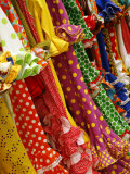 Traditional Flameco Dresses  Seville  Andalucia  Spain  Europe