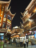 Yuyuan Garden Bazaar Buildings Founded by Ming Dynasty Pan Family  Shanghai  China