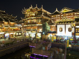 Yuyuan Garden Bazaar Buildings Founded by Ming Dynasty Pan Family  Shanghai  China