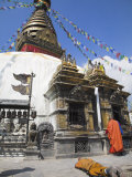 Swayambhunath Stupa  UNESCO World Heritage Site  Kathmandu  Nepal