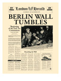 Berlin Wall Tumbles