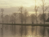 Long Water at Dusk  Hampton Court  London  England  United Kingdom  Europe