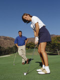 Couple on the Golf Cource