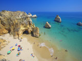 Beach at Lagos  Algarve  Portugal  Europe