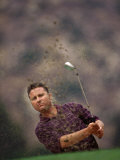 Male Golfer in Action