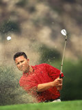 Male Golfer in Action