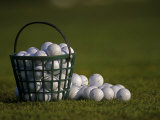 Basket of Golf Balls