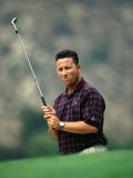 Male Golfer in Action