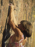 Female Rock Climber