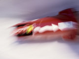 Blurred Action of 4 Man Bobsled Team  Lillehammer  Norway
