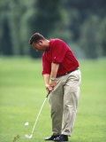 Male Golfer in Action