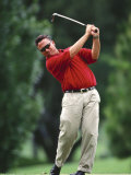 Male Golfer in Action