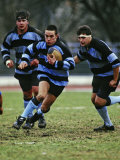 Rugby Players in Action  Paris  France