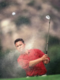 Male Golfer in Action