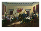 Signing the Declaration of Independence  28th June 1776