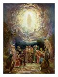Jesus ascends to heaven