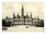 The Rathaus (Town Hall) in Vienna  at the turn of the century