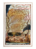 A page from 'Songs of Innocence' designed and written by William Blake