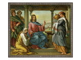 Jesus in the house of Martha and Mary from The life of our lord