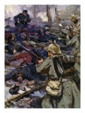 World War I - The Germans capture Fort Beauséjour  in Champagne  in February 1915