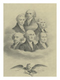 First six presidents of the United States of America