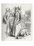 The Vicar of Wakefield - illustration from the book by Oliver Goldsmith