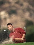 Male Golfer in Action
