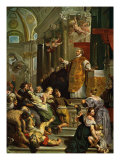 Glory of St Ignatius of Loyola (1616) by Ruben  Founder of the Jesuit order