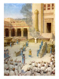 The dedication of the Temple in Jerusalem built by King Solomon  2 Chronicles 5: 12 -13