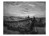 Abraham on his journey into Canaan