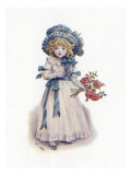 Taking in the roses by Kate Greenaway