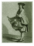Daily life in French history: a lantern seller in 18th century Paris  France