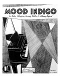Mood Indigo Score Cover by Duke Ellington  Irving Mills and Albany Bigard