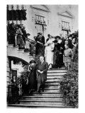 Marie Curie and President Harding during her tour of the United States in 1921