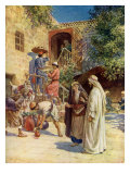 Jesus turns water into wine at the wedding in Cana  John II  1-11