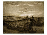 Abraham on his journey into Canaan