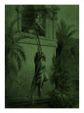 David  fleeing from king Saul 's jealous anger  escapes from a window